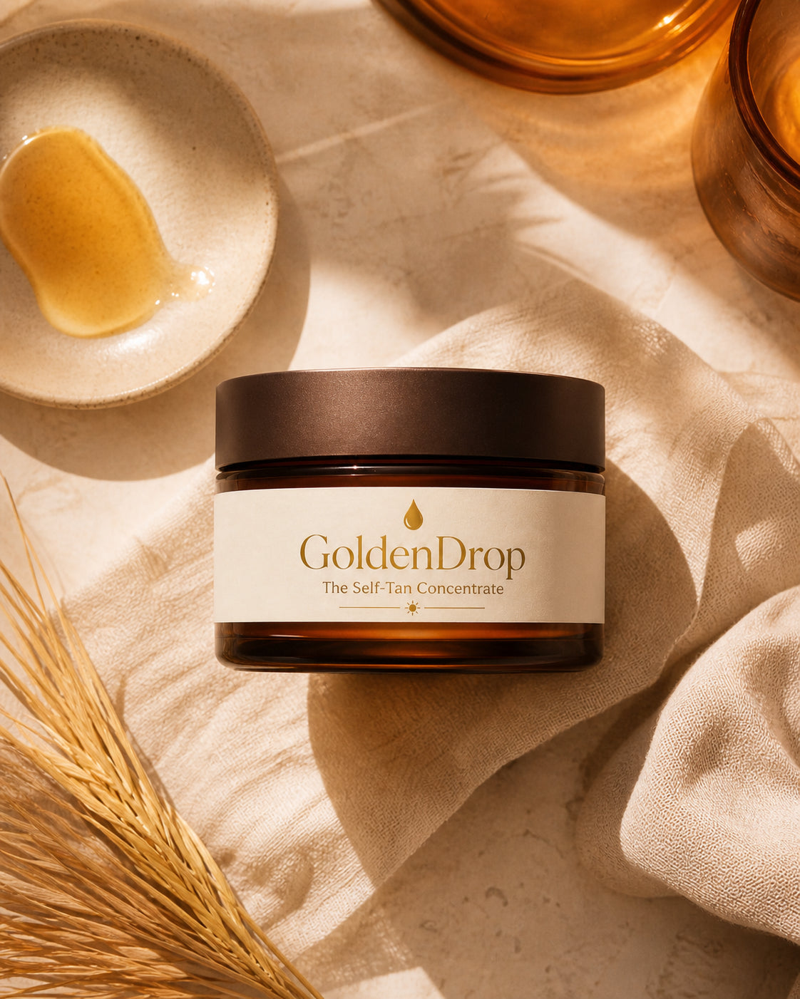 Natural Carrot Tanning Accelerator Gel GoldenDrop